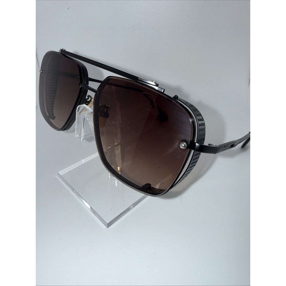Gtand Authentic GT115 Black Metal & Gradient Lens Exclusive Sunglasses 64-18-145